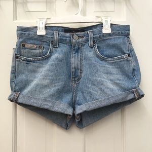 CALVIN KLEIN BASIC CUFFED SHORTS